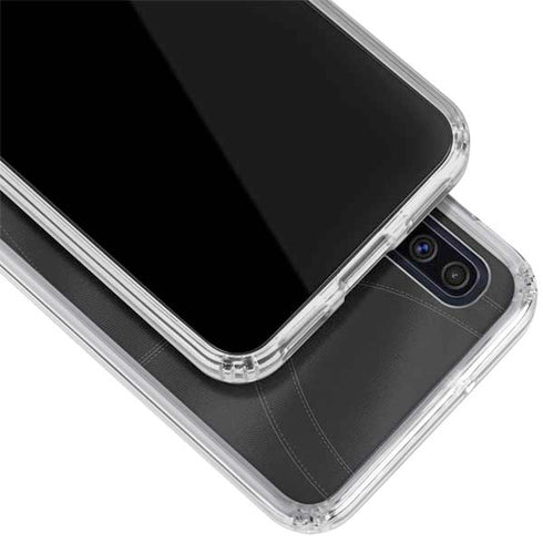 University of Georgia Black Jersey Galaxy A50 Clear Case